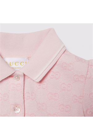 GG cotton baby dress GUCCI KIDS | 852824XJHBA5399